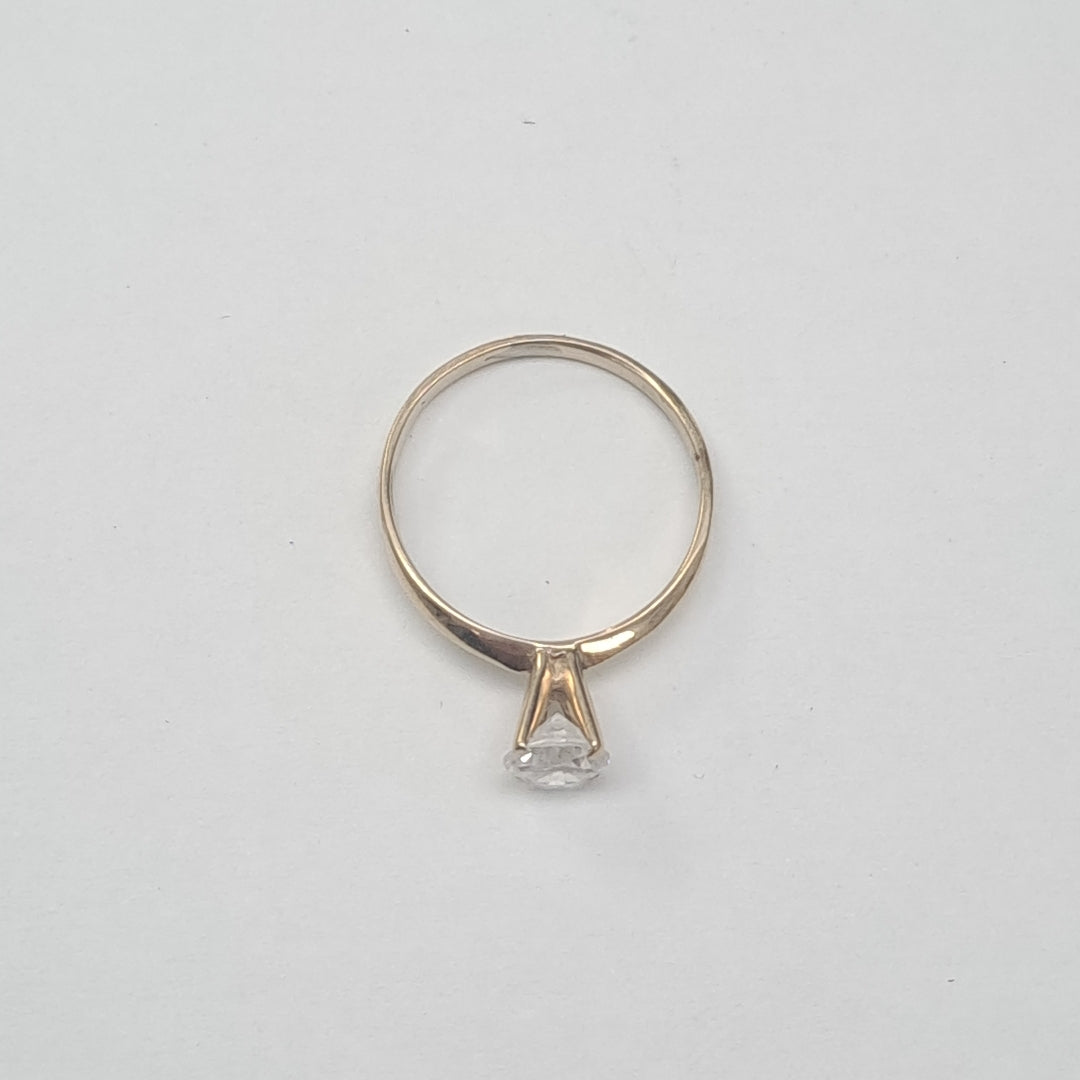 SOLITARIO ORO 14 K 1.7 GRMS (SEMINUEVO)