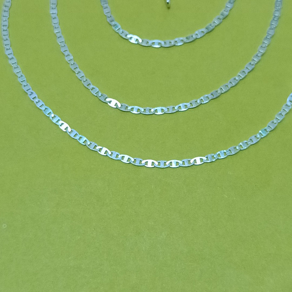 CADENA TEJIDO ESPEJO PLATA .925 60 CM 4.2 GR (NUEVO)