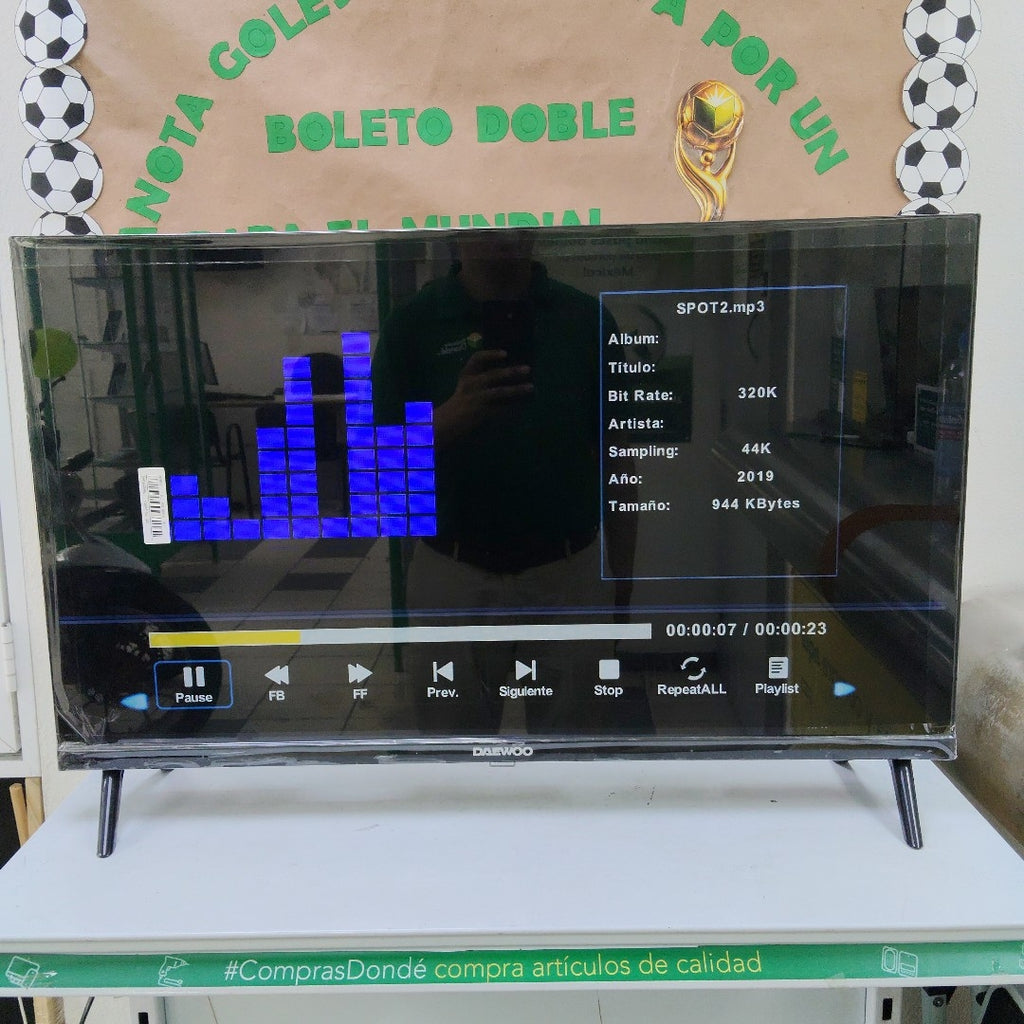 PANTALLA DAEWOO DAW32H 32" LED HD