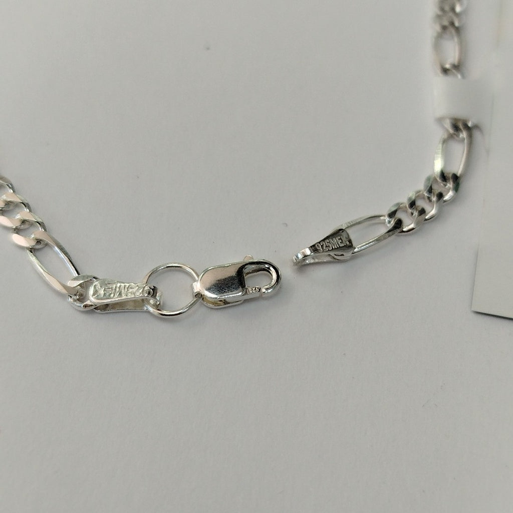 PULSERA TEJIDO 3X1 PLATA .925 18 CM 2.9 GR (NUEVO)