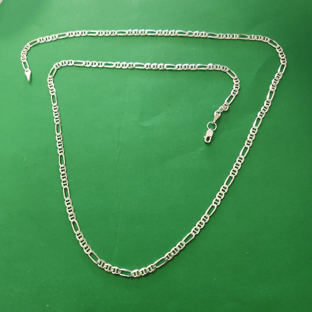 CADENA TEJIDO 3X1 PLATA .925 60 CM 8.4 GR (NUEVO)