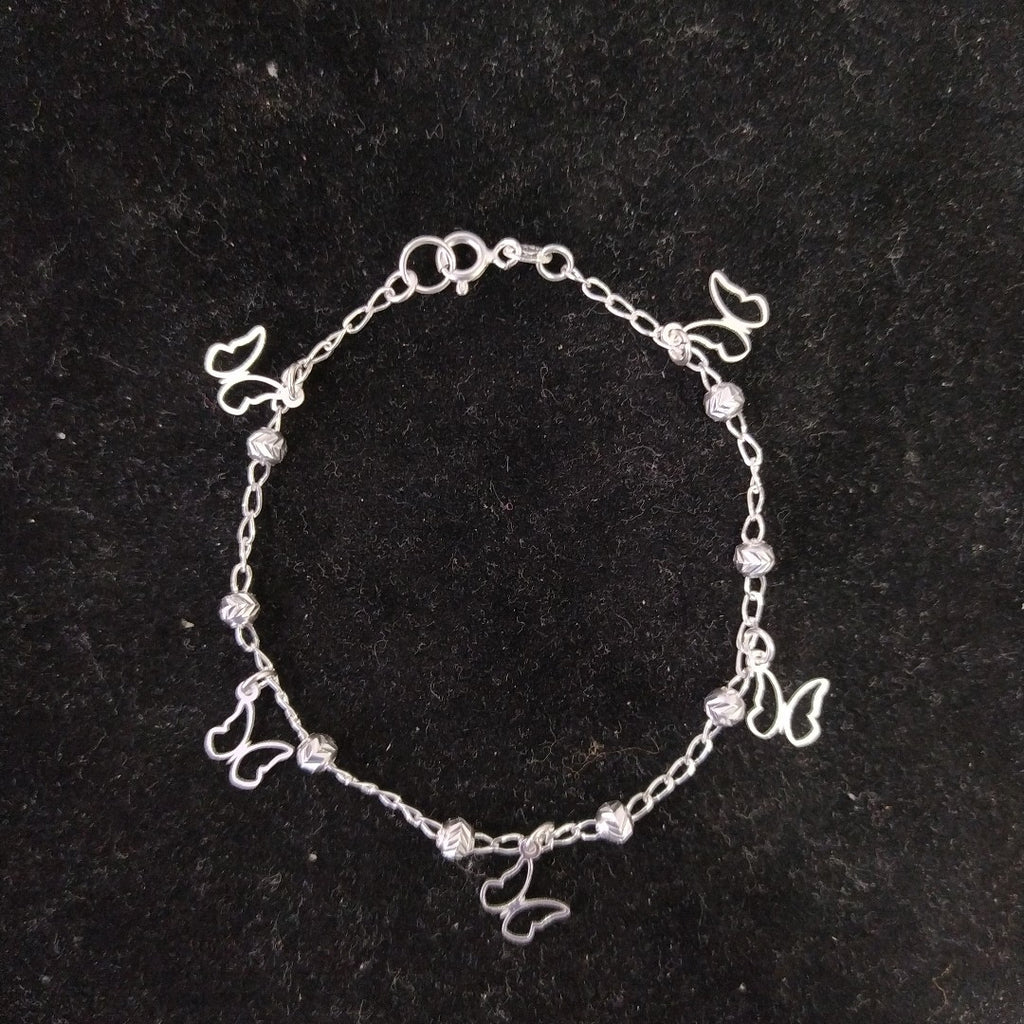 PULSERA TEJIDO ESPECIAL PLATA .925 18 CM 2.8 GR (NUEVO)