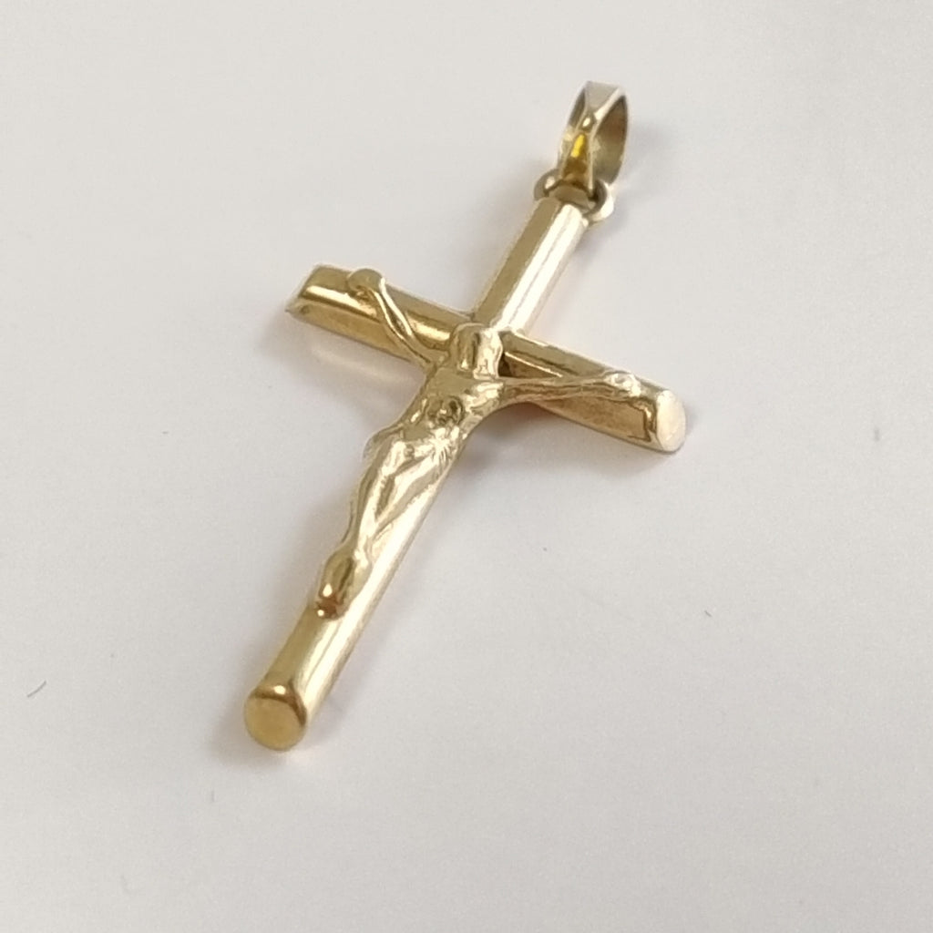 CRUCIFIJO ORO 10 K 1.8 GRMS (SEMINUEVO)
