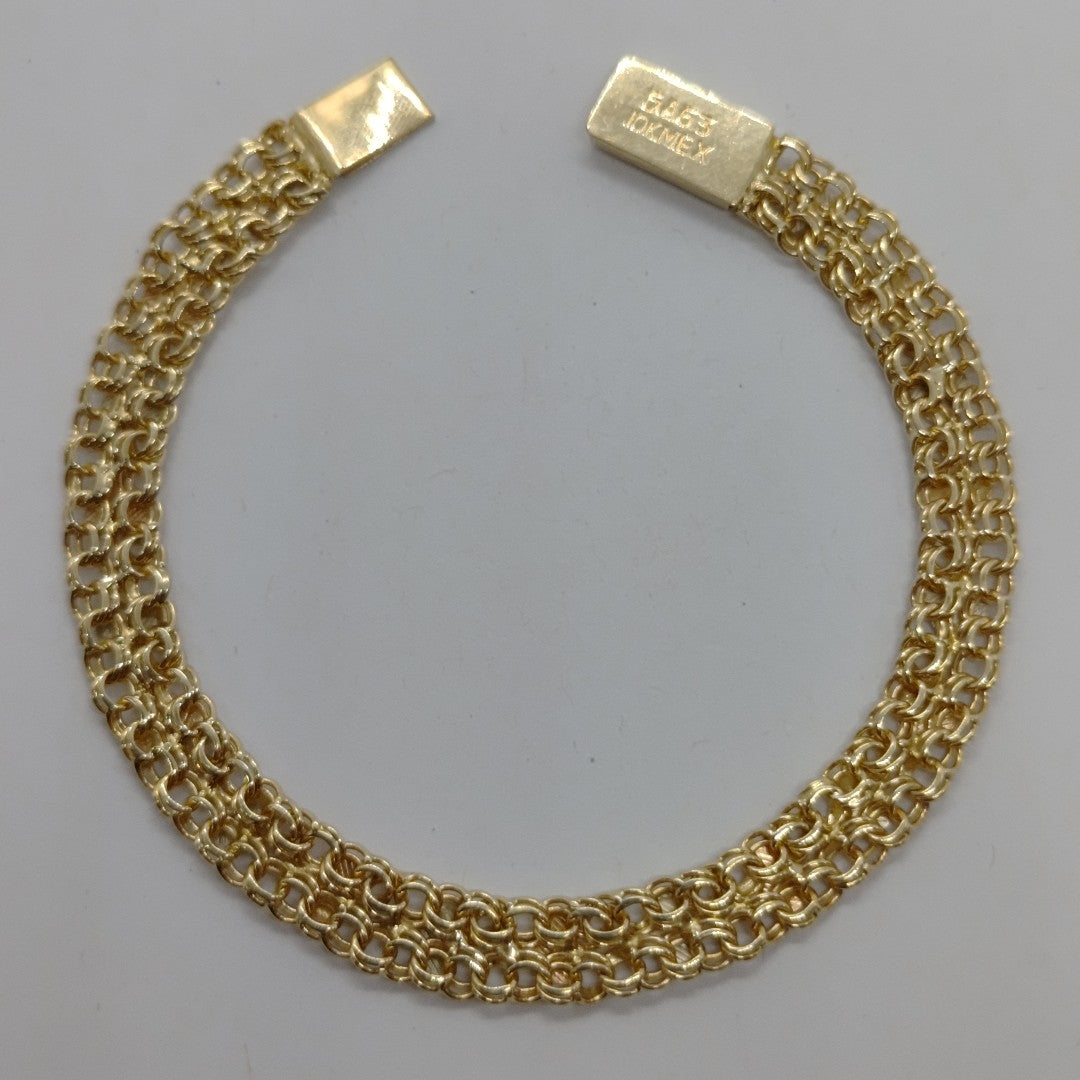 PULSERA ORO 10 K 10.4 GRMS (SEMINUEVO)