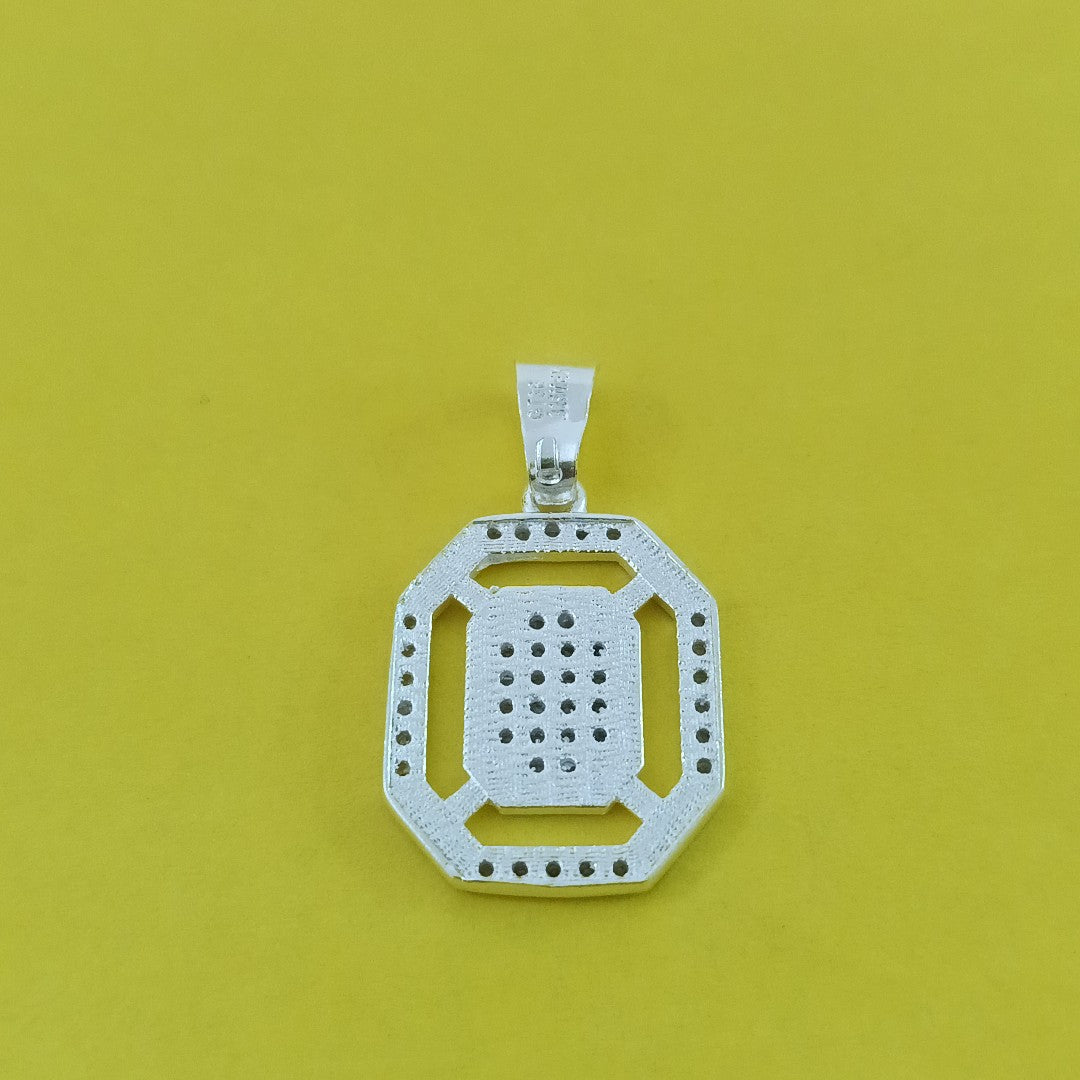 DIJE C/CIRCONIAS PLATA .925 3.4 GR (NUEVO)