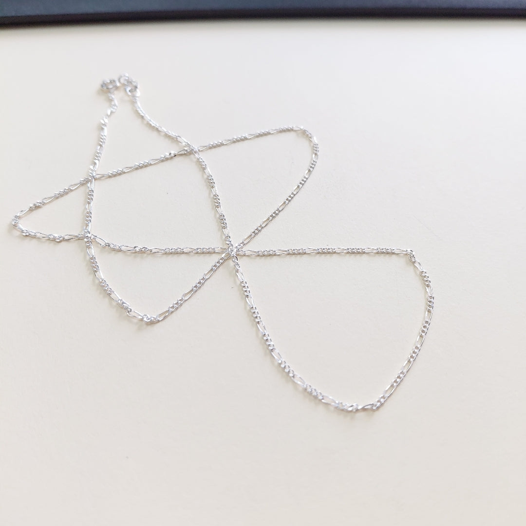 CADENA TEJIDO 3X1 PLATA .925 50 CM 2.2 GR (NUEVO)