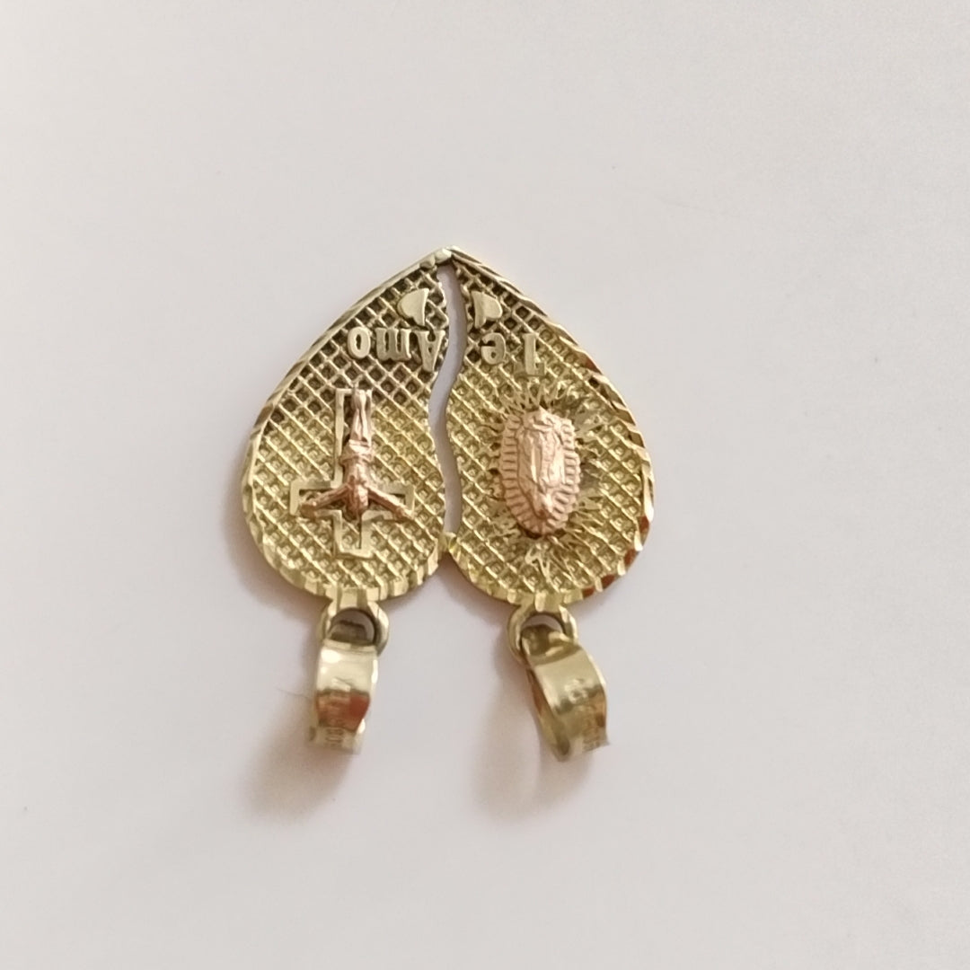 MEDALLA RELIGIOSA ORO 10 K 1.8 GRMS (SEMINUEVO)