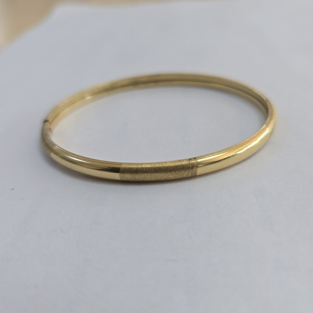 PULSERA RIGIDA ORO 14 K 6.2 GRMS (SEMINUEVO)