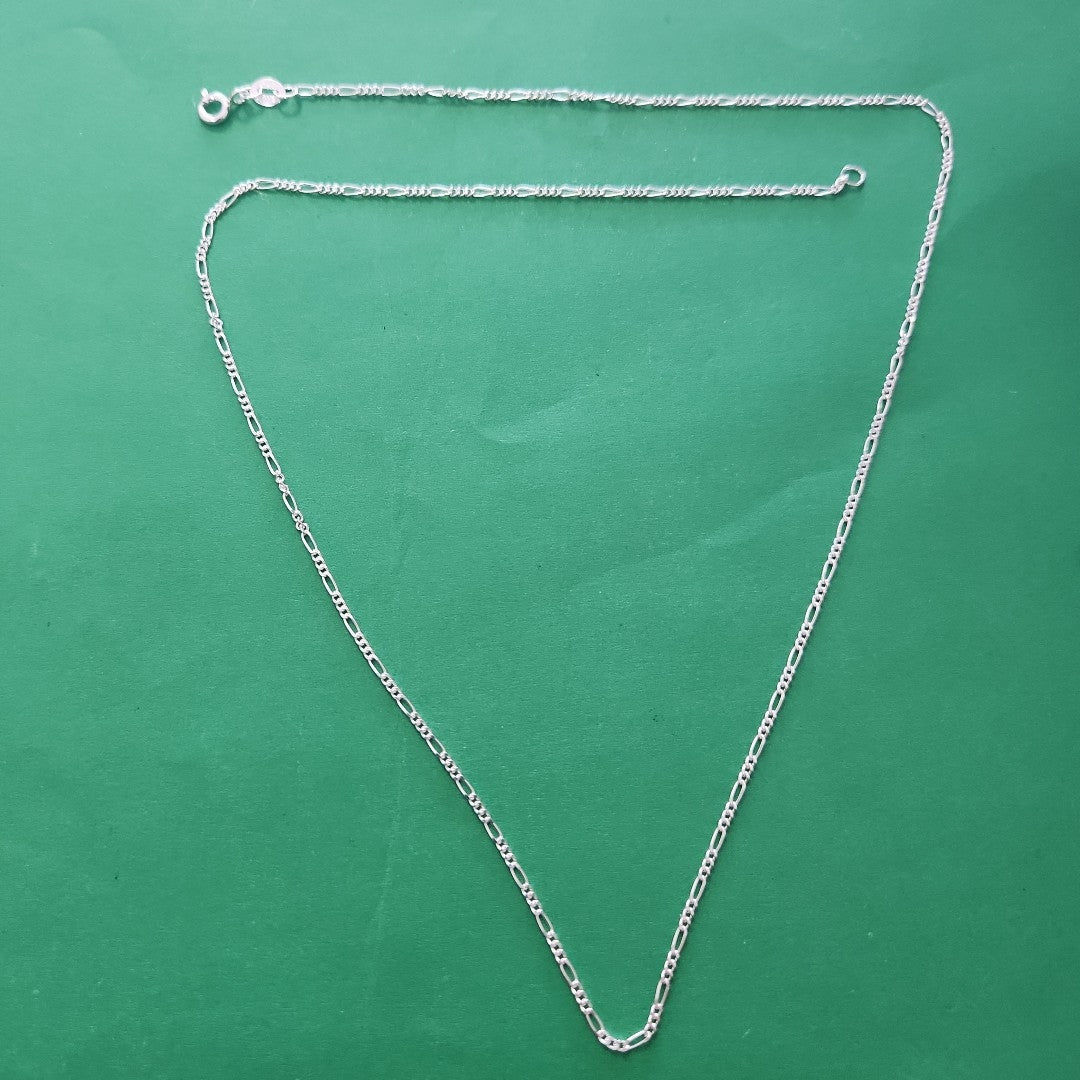 CADENA TEJIDO 3X1 PLATA .925 50 CM 2.2 GR (NUEVO)
