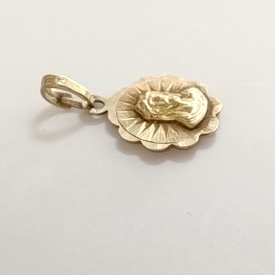 MEDALLA RELIGIOSA ORO 10 K 0,90 GRMS (SEMINUEVO)