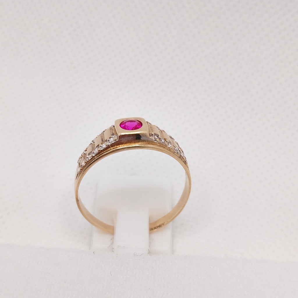 ANILLO ORO 10 K 2,50 GRMS (SEMINUEVO)