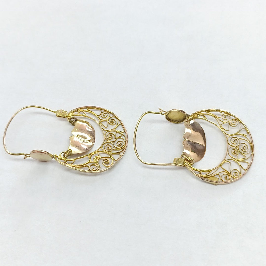 ARETES PAR ORO 8 K 3,10 GRMS (SEMINUEVO)