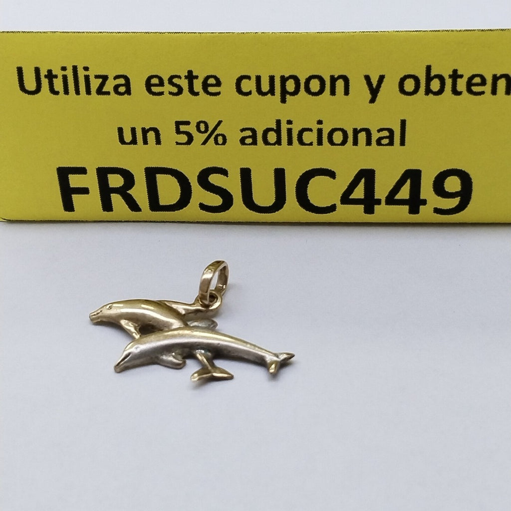 DIJE ORO,ORO BLANCO 10 K 1,60 GRMS (SEMINUEVO)