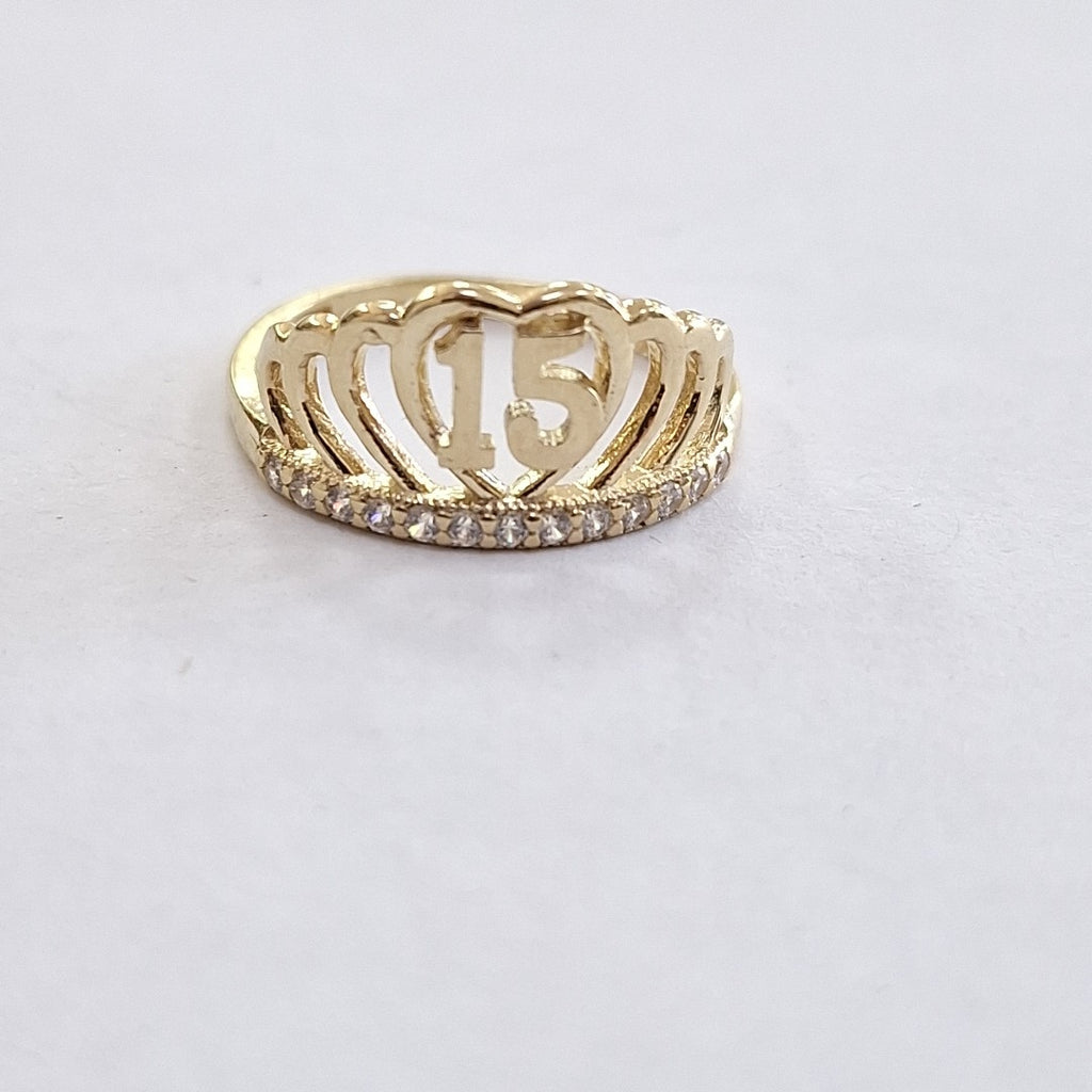 ANILLO ORO 10 K 1.5 GRMS (SEMINUEVO)