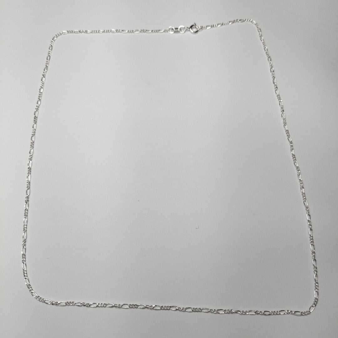 CADENA TEJIDO 3X1 PLATA .925 50 CM 2.2 GR (NUEVO)