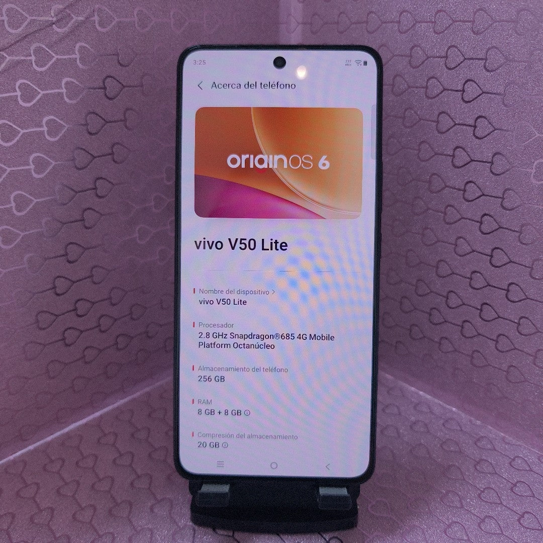 CELULAR VIVO V50 LITE V2441 (2025) 256 GB 8 GB RAM (SEMINUEVO)