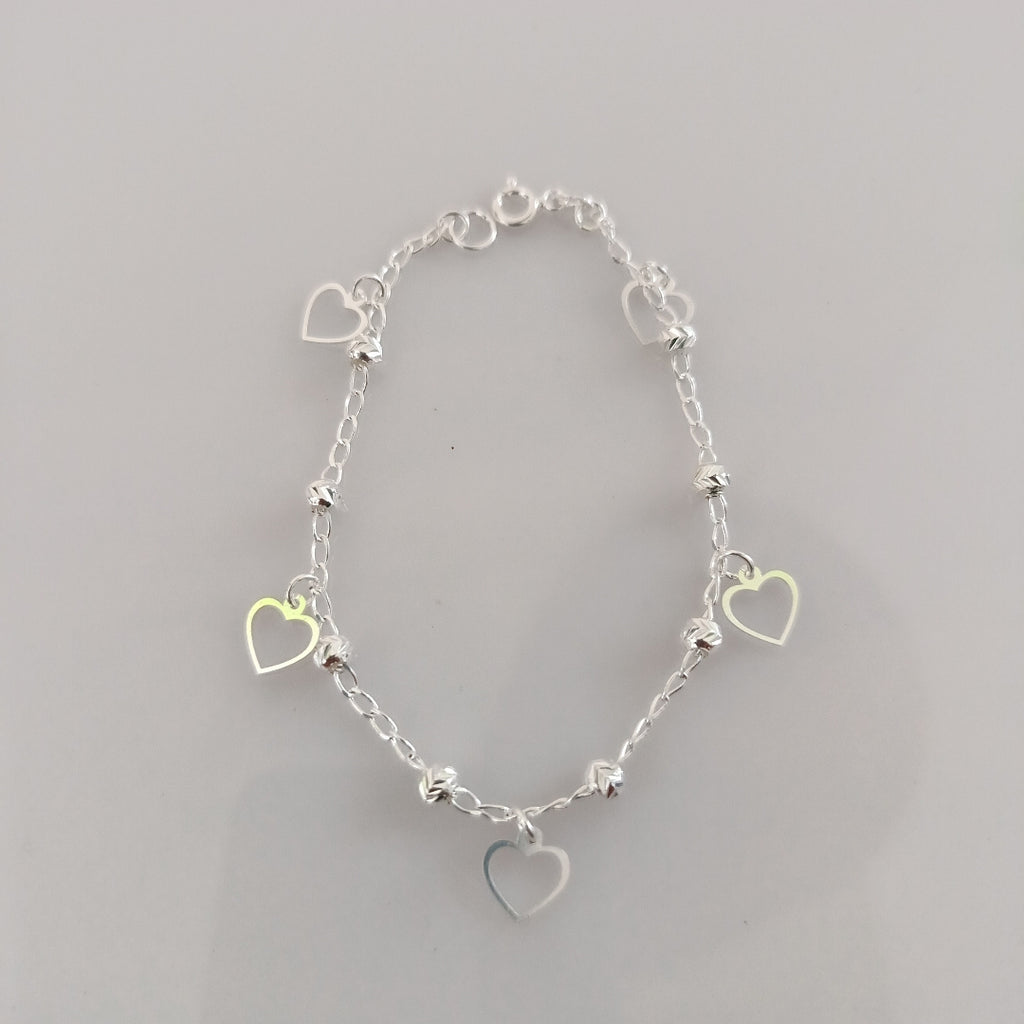 PULSERA TEJIDO ESPECIAL PLATA .925 18 CM 2.7 GR (NUEVO)