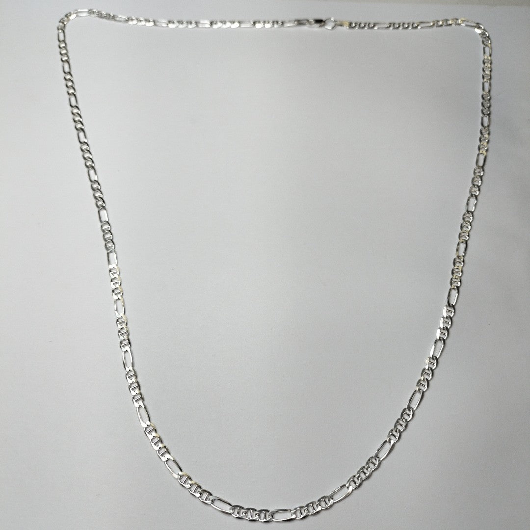 CADENA TEJIDO 3X1 PLATA .925 60 CM 8.3 GR (NUEVO)