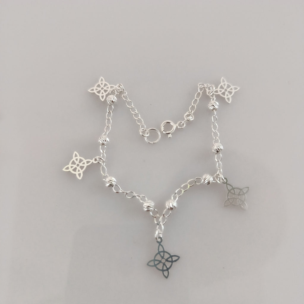 PULSERA TEJIDO ESPECIAL PLATA .925 18 CM 3.1 GR (NUEVO)