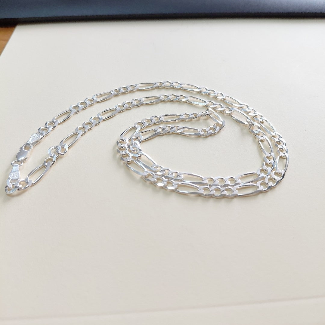 CADENA TEJIDO 3X1 PLATA .925 60 CM 17.7 GR (NUEVO)