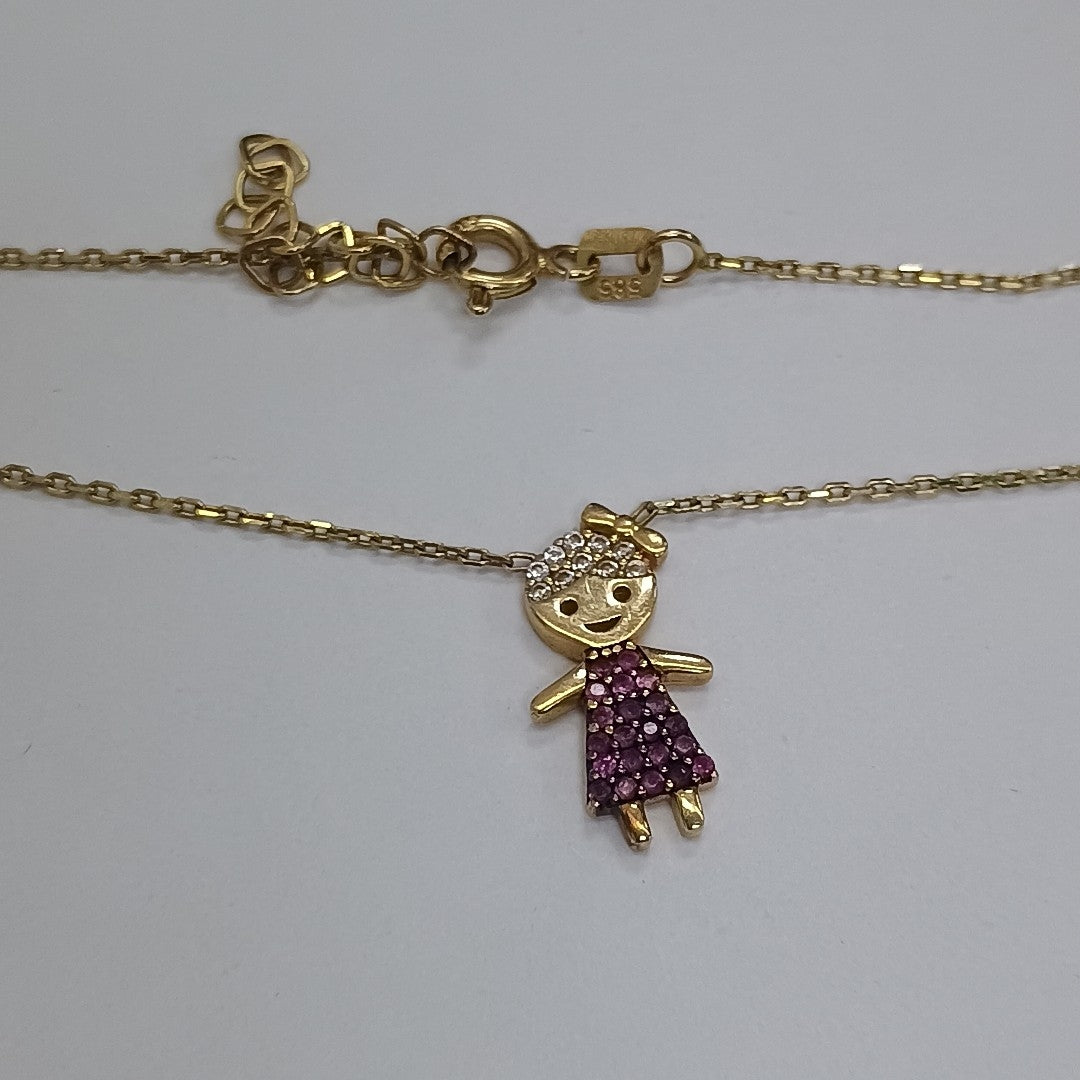 DIJE ORO 14 K 2.4 GRMS (SEMINUEVO)
