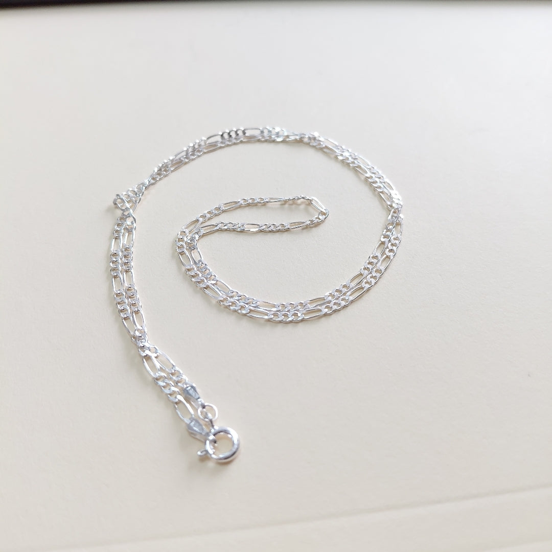 CADENA TEJIDO 3X1 PLATA .925 55 CM 4.5 GR (NUEVO)