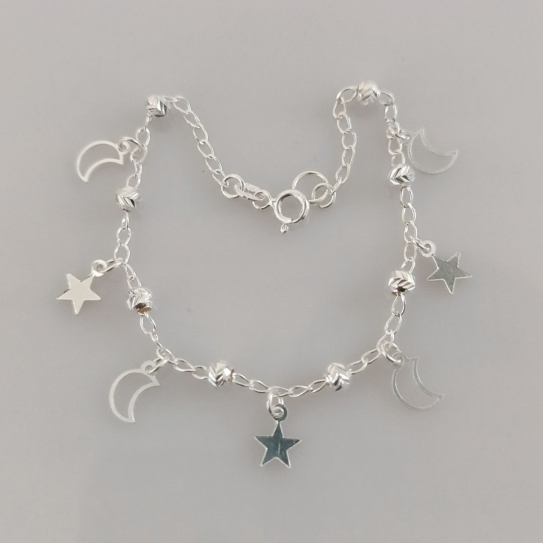 PULSERA TEJIDO TEJIDO ESPECIAL PLATA .925 18 CM 3.1 GR (NUEVO)