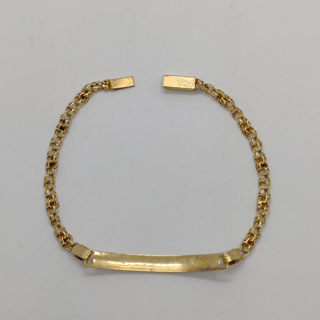 ESCLAVA ORO COMBINADO 10 K 4.9 GRMS (SEMINUEVO)