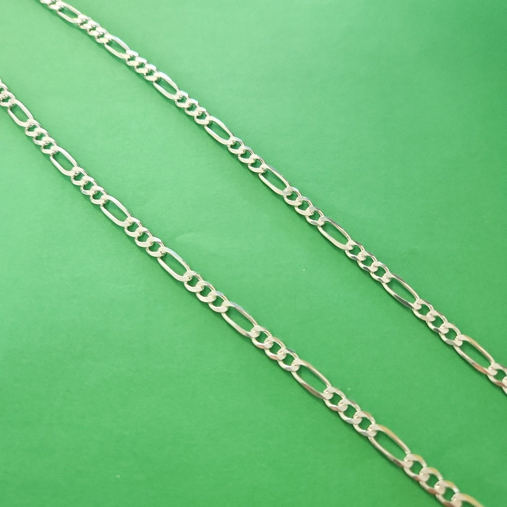CADENA TEJIDO 3X1 PLATA .925 60 CM 17.6 GR (NUEVO)