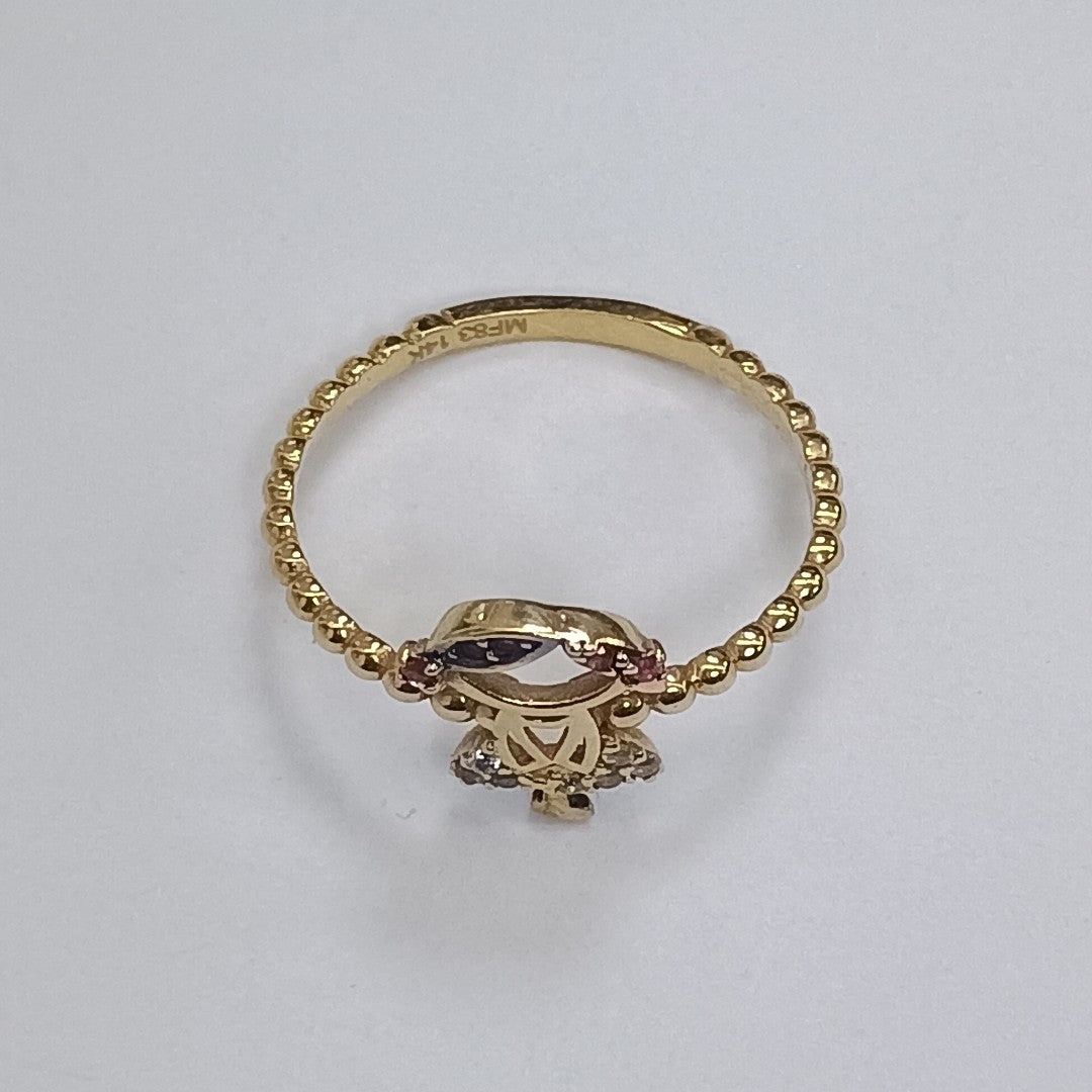 ANILLITO ORO 14 K 1.4 GRMS (SEMINUEVO)