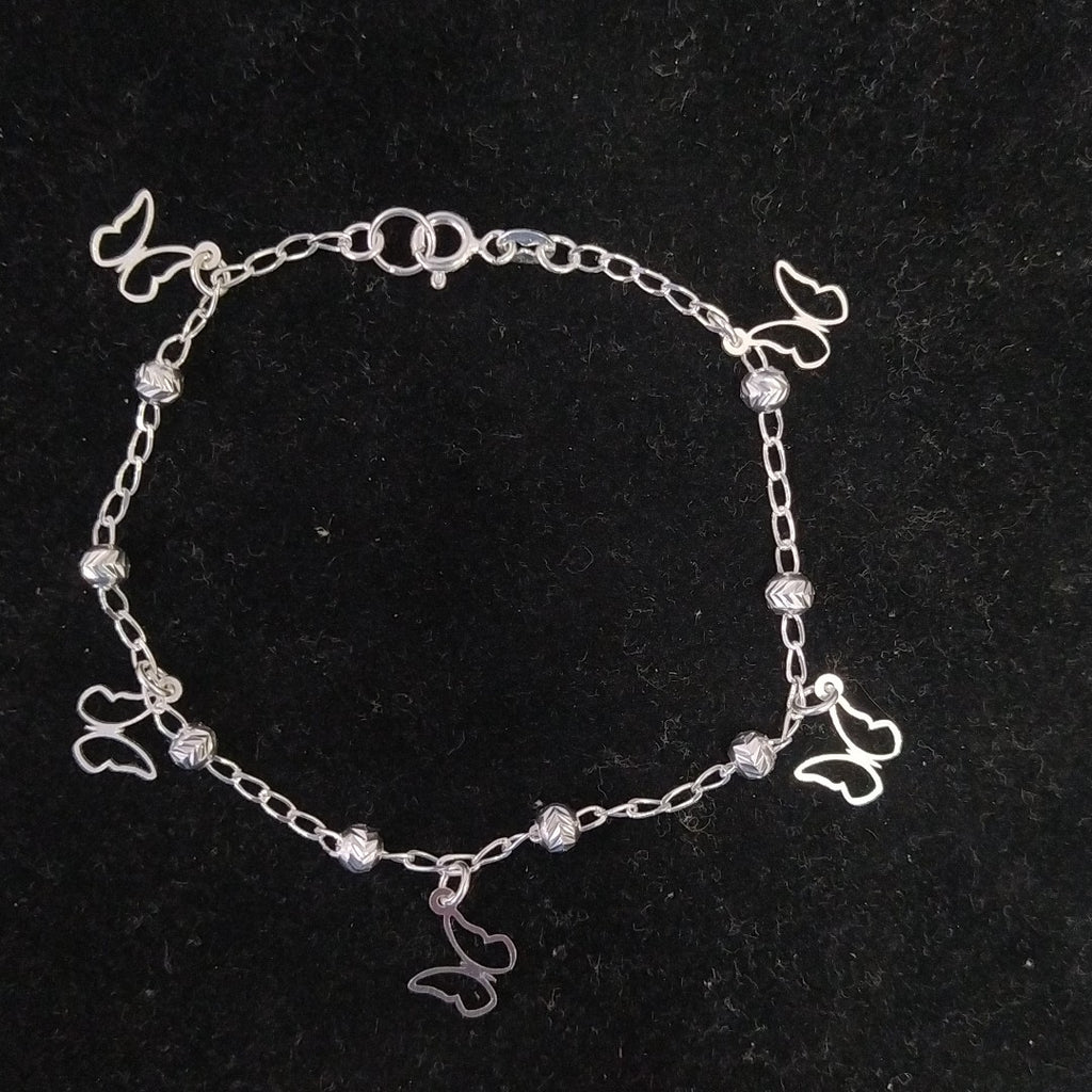 PULSERA TEJIDO ESPECIAL PLATA .925 18 CM 2.9 GR (NUEVO)