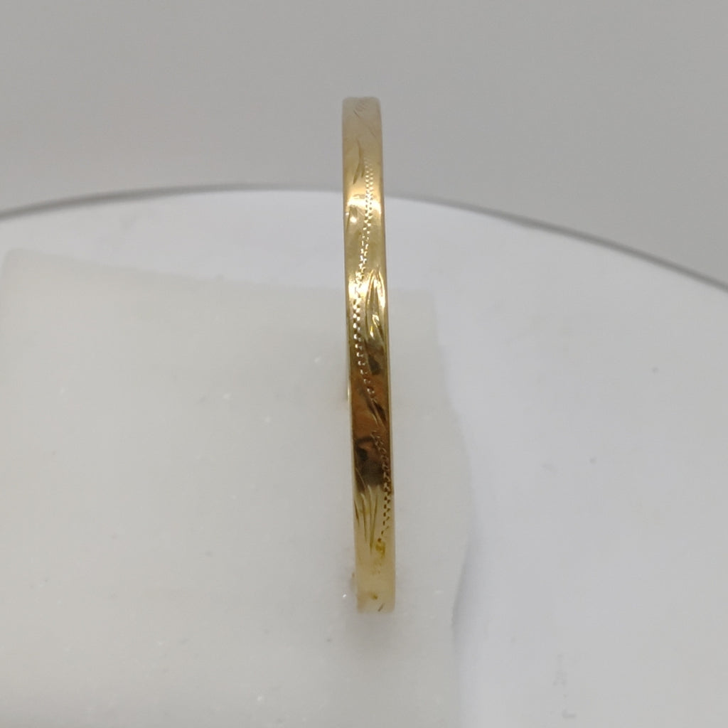 PULSERA RIGIDA ORO 10 K 4.4 GRMS (SEMINUEVO)