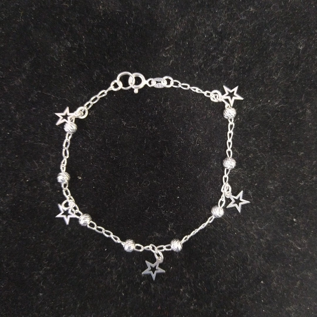 PULSERA TEJIDO ESPECIAL PLATA .925 18 CM 2.7 GR (NUEVO)