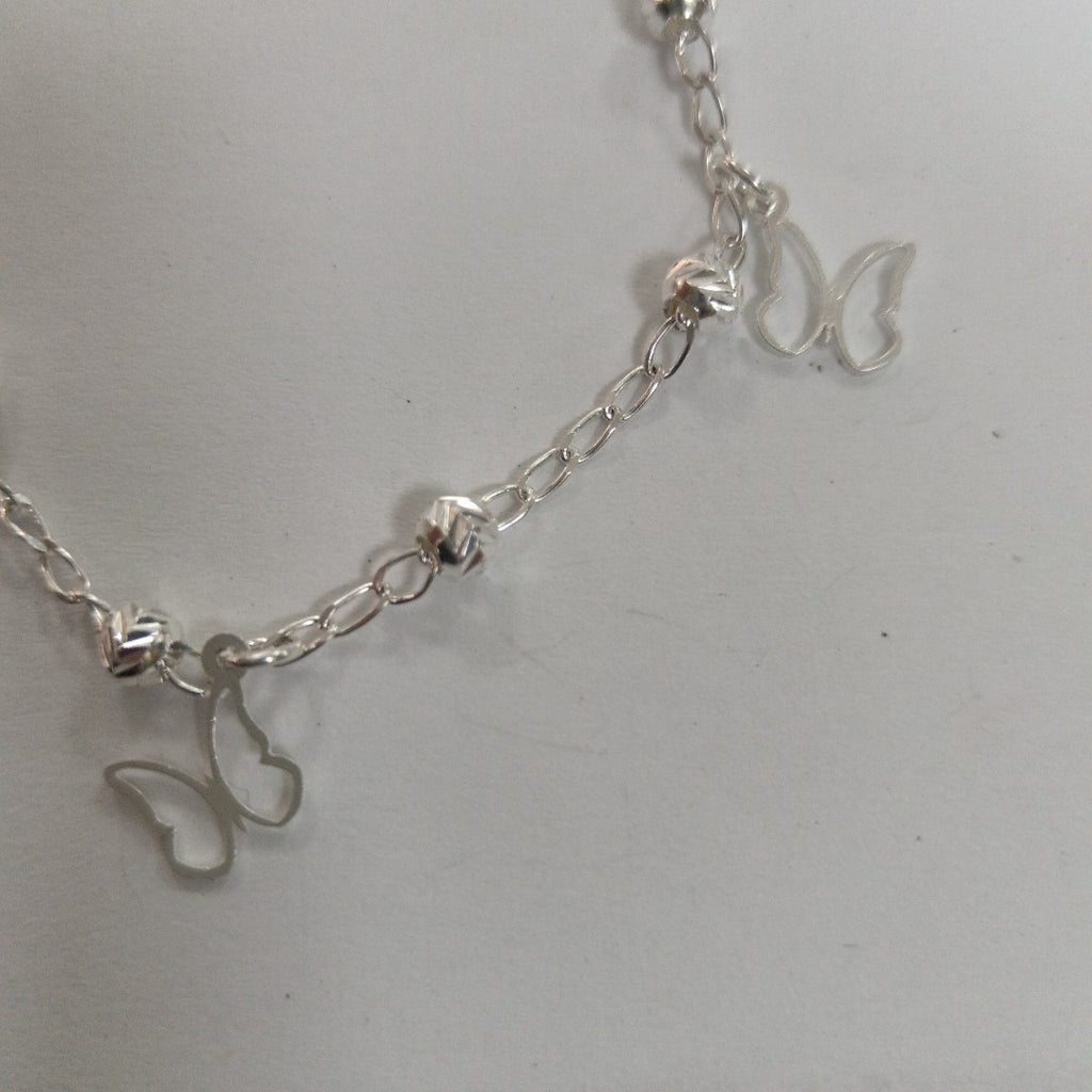 PULSERA TEJIDO ESPECIAL PLATA .925 18 CM 2.8 GR (NUEVO)