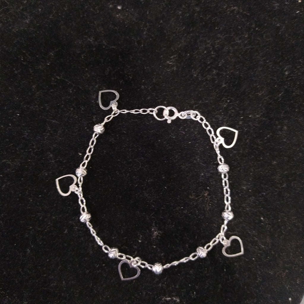 PULSERA TEJIDO ESPECIAL PLATA .925 18 CM 2.7 GR (NUEVO)
