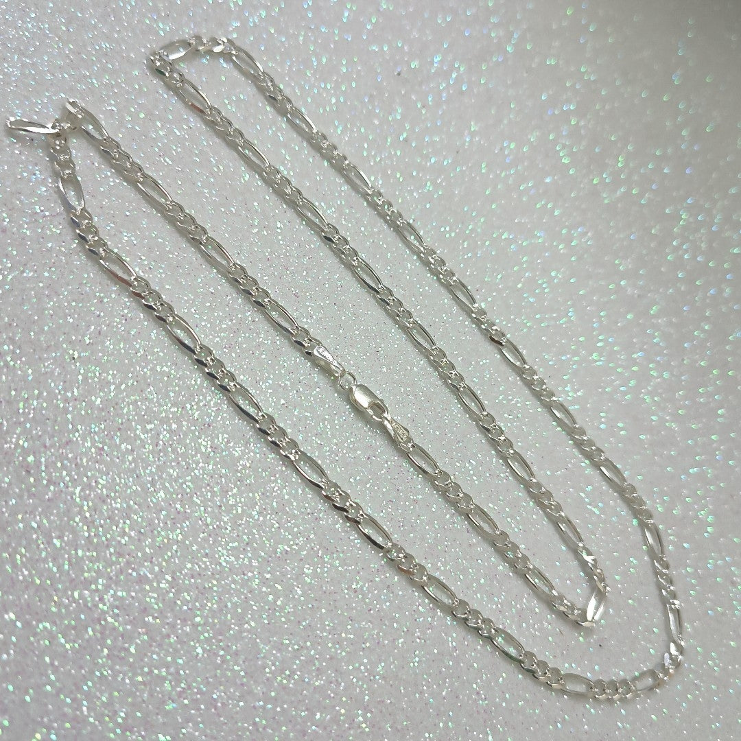 CADENA TEJIDO 3X1 PLATA .925 55 CM 7.2 GR (NUEVO)