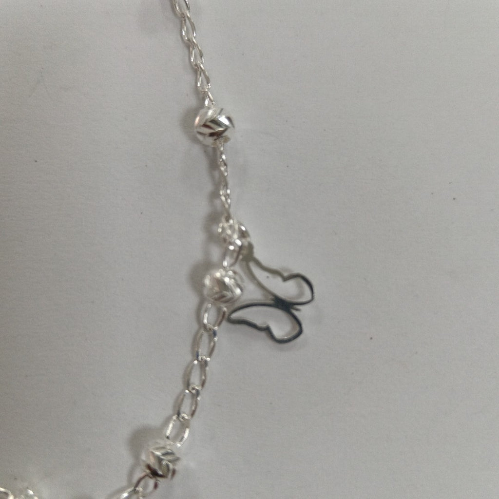 PULSERA TEJIDO ESPECIAL PLATA .925 18 CM 2.8 GR (NUEVO)