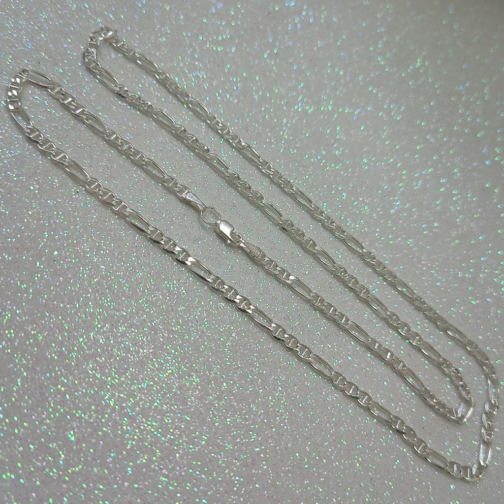 CADENA TEJIDO 3X1 PLATA .925 60 CM 8.1 GR (NUEVO)