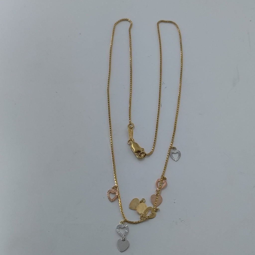 GARGANTILLA ORO 14 K 4 GRMS (SEMINUEVO)