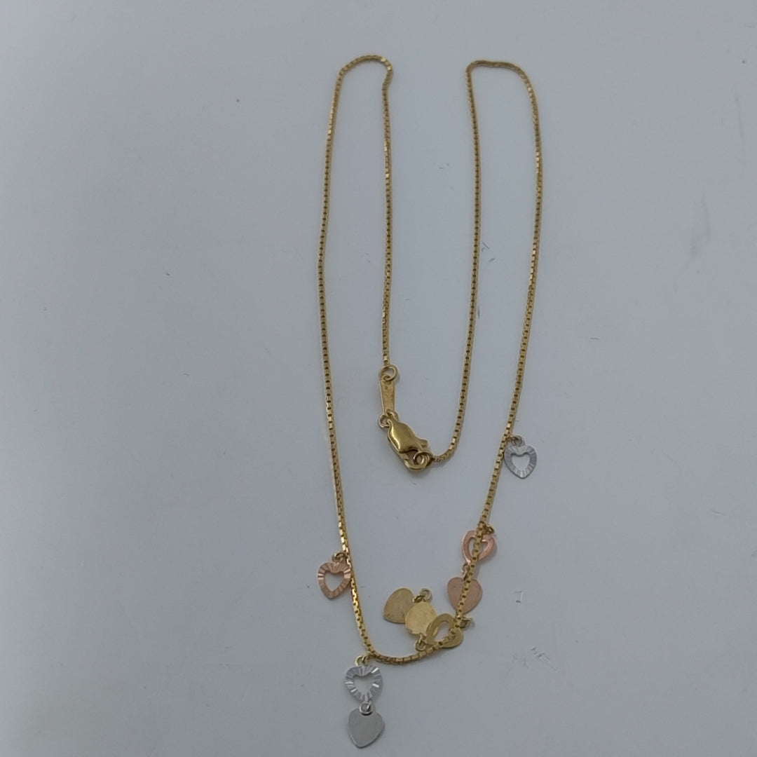 GARGANTILLA ORO 14 K 4 GRMS (SEMINUEVO)