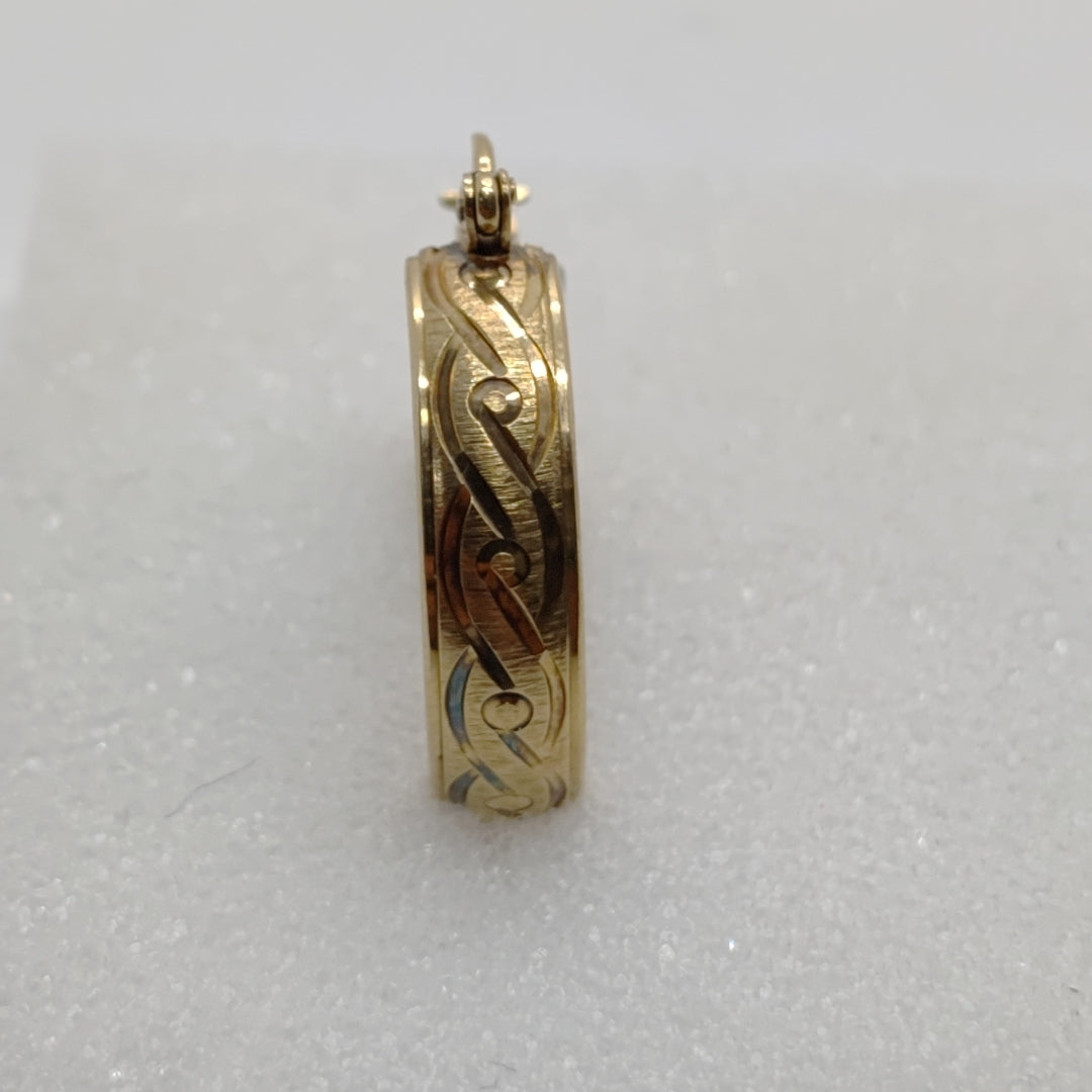 ARRACADAS PAR ORO 10 K 2,90 GRMS (SEMINUEVO)