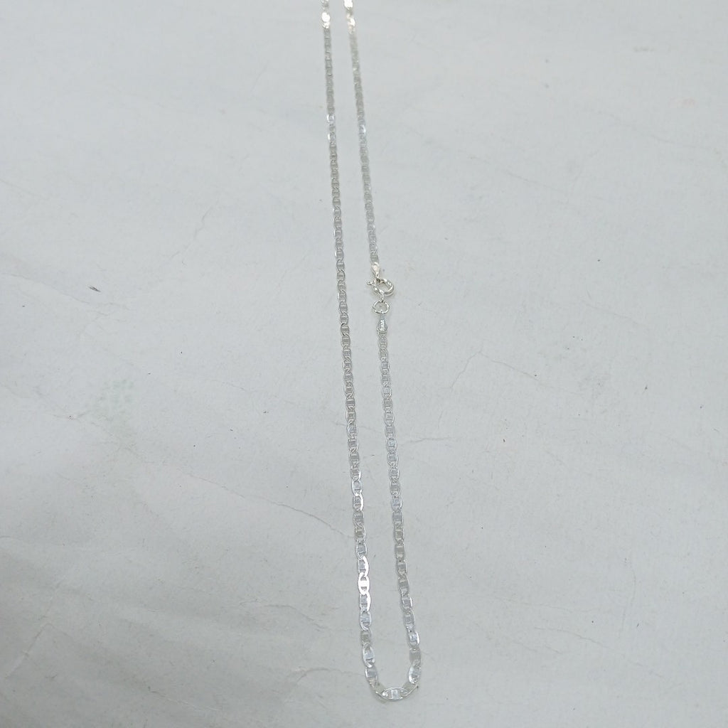 CADENA TEJIDO ESPEJO PLATA .925 60 CM 4.2 GR (NUEVO)