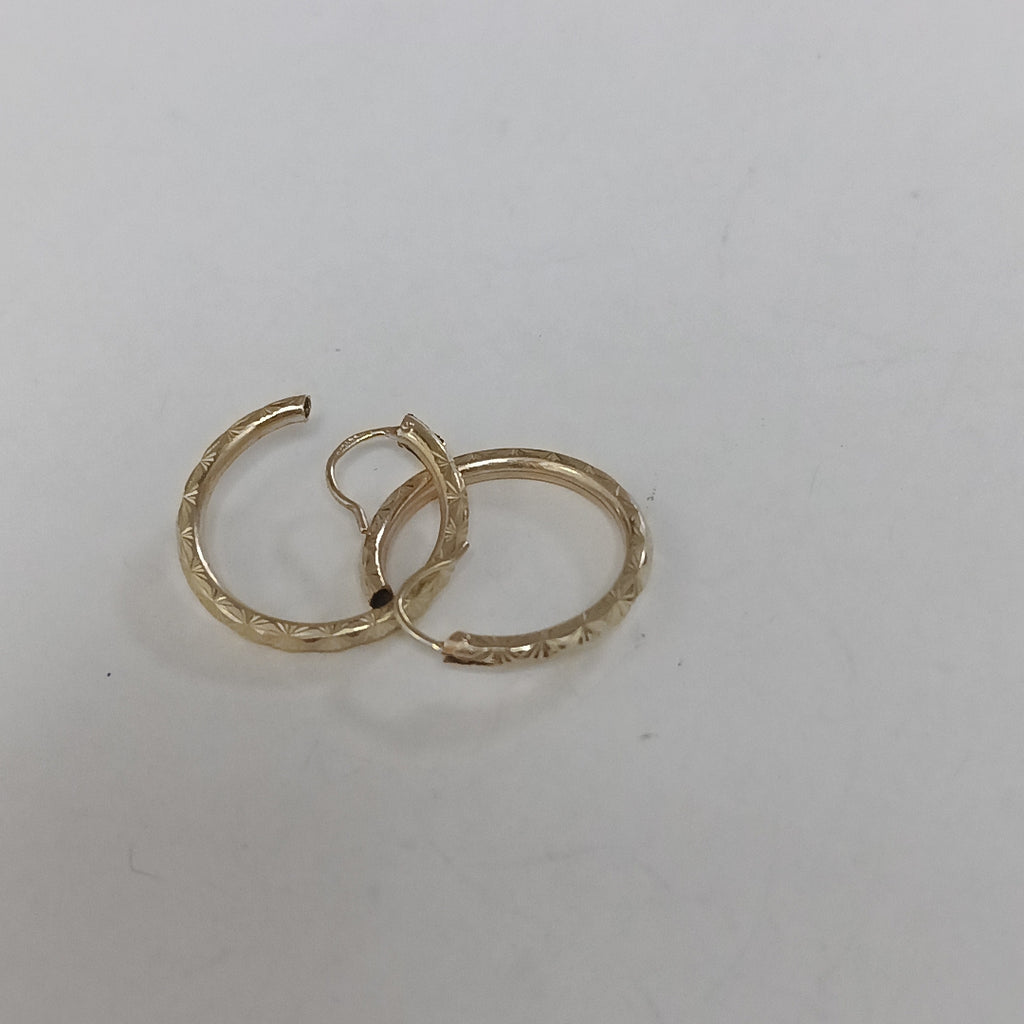 ARRACADAS PAR ORO 10 K 2.3 GRMS (SEMINUEVO)
