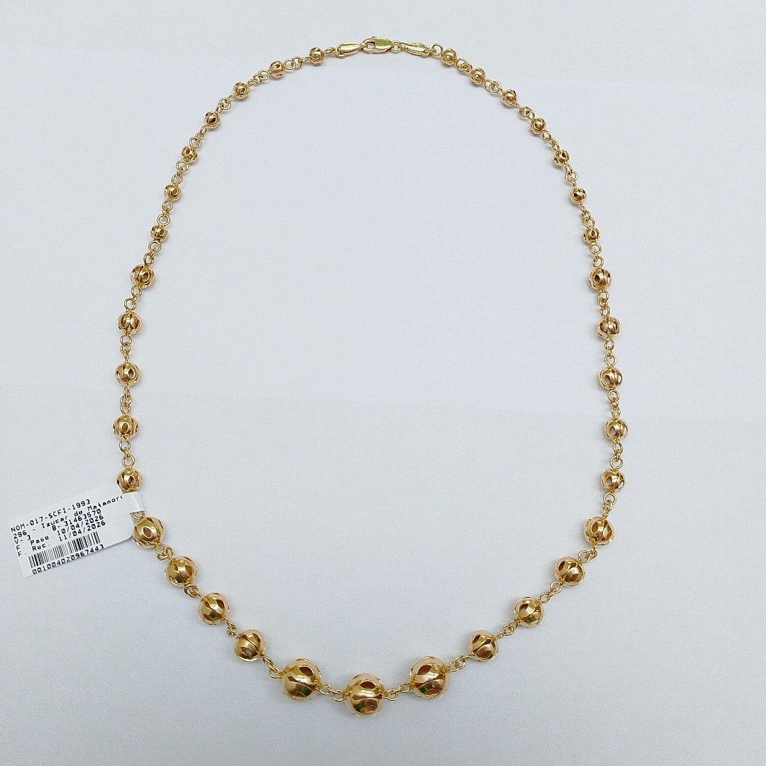 COLLAR ORO 14 K 22.5 GRMS (SEMINUEVO)