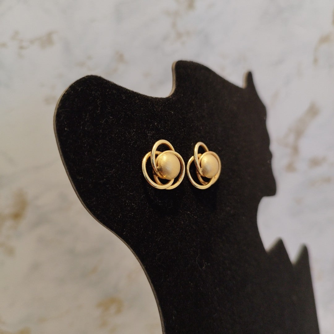 ARETES PAR ORO 14 K 2 GRMS (SEMINUEVO)