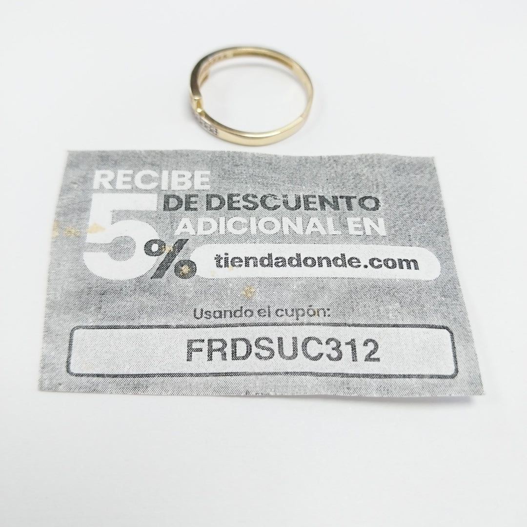 ANILLOS DAMA ORO 10K 1.5 (NUEVO)