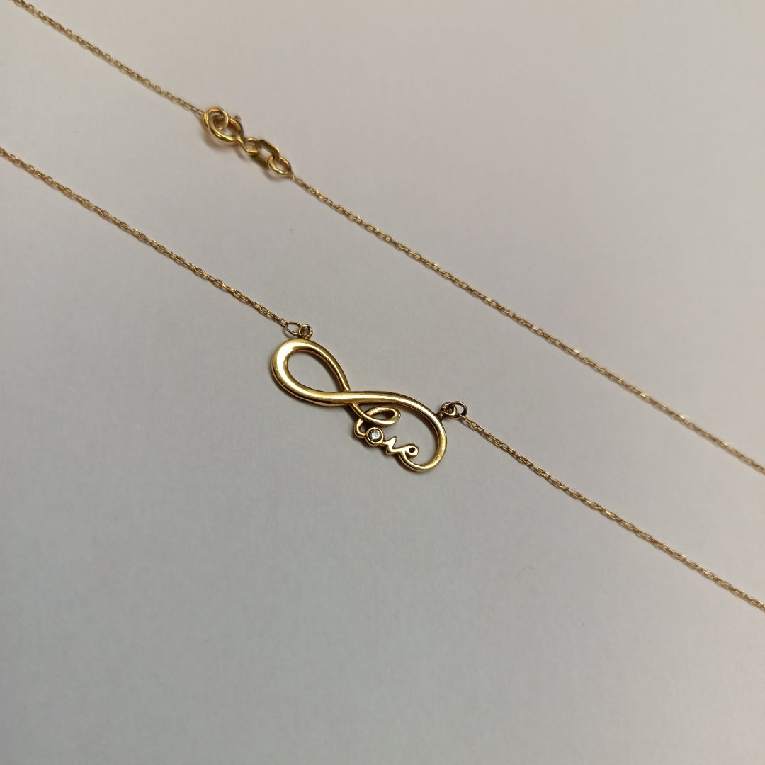 DIJE, GARGANTILLA ORO 14 K 2.2 GRMS (SEMINUEVO)