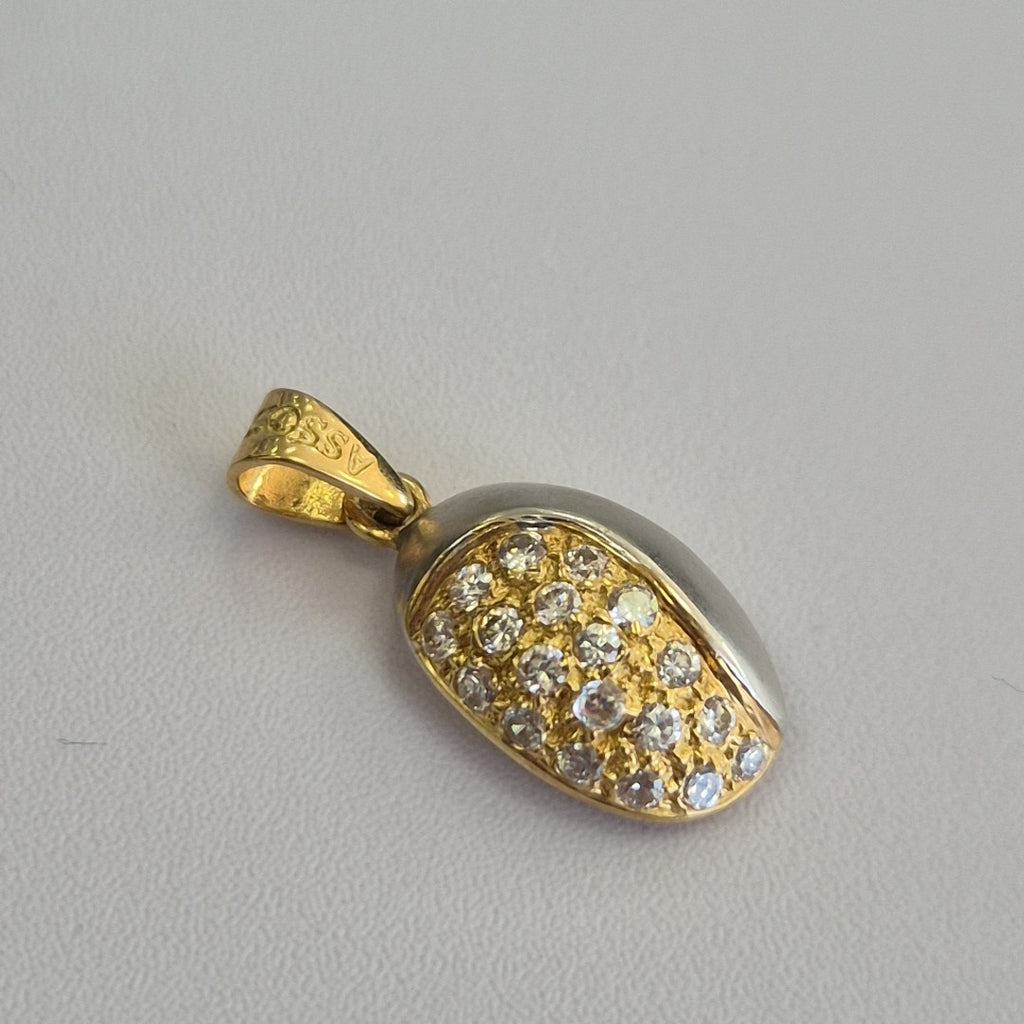 DIJE ORO COMBINADO 14 K 2,10 GRMS (SEMINUEVO)