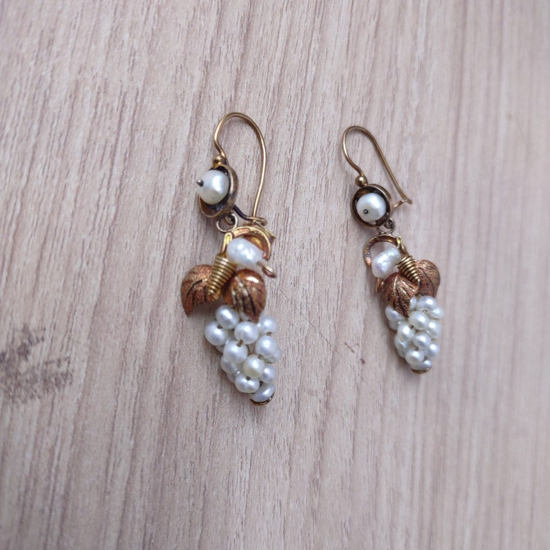 ARETES PAR ORO 10 K 5.2 GRMS (SEMINUEVO)
