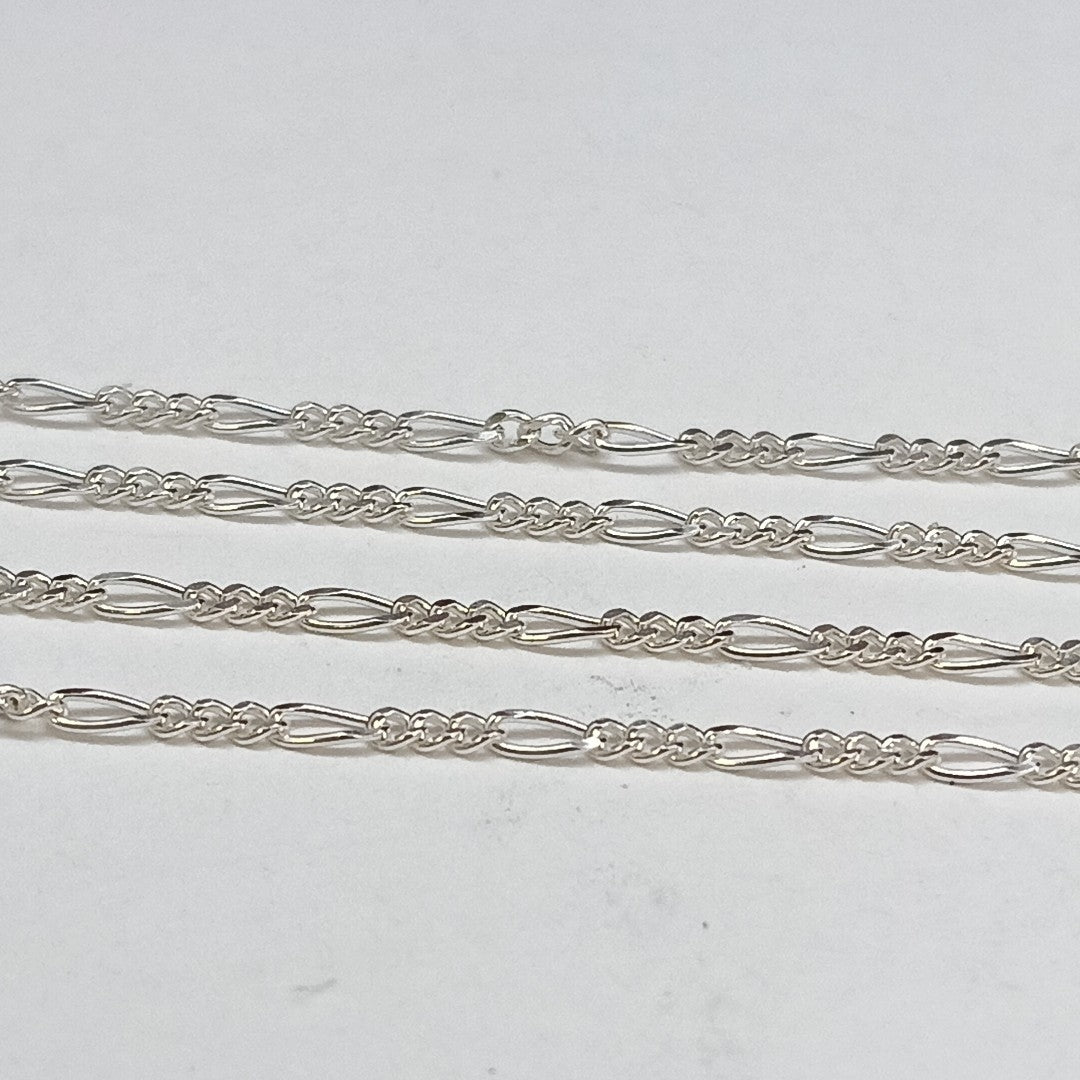 CADENA TEJIDO 3X1 PLATA .925 55 CM 2.3 GR (NUEVO)